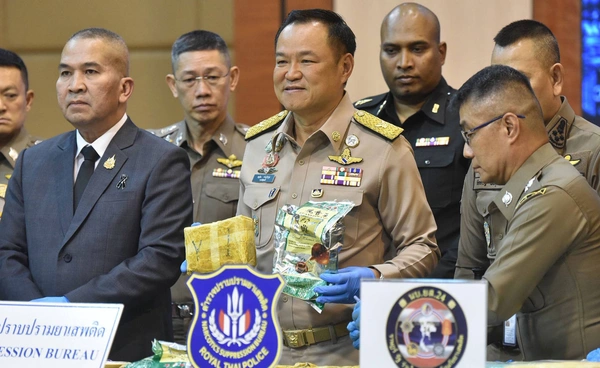 นายกรัฐมนตรี ร่วมแถลงผลปฏิบัติการปราบปรามเครือข่ายยาเสพติด