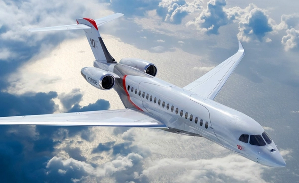 Dassault Aviation เปิดตัว "Falcon 10X" เครื่องบินเจ็ตส่วนตัวระดับเรือธงล้ำสมัยที่สุด