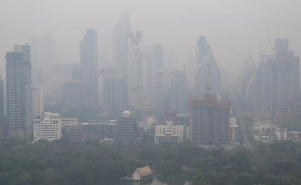 กทม. “ฝุ่นพิษ” พุ่งสูง  จตุจักร-ลาดกระบังหนักสุด