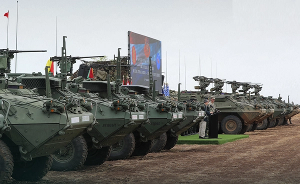 สหรัฐฯ ส่งมอบ “สไตรเกอร์” 17 คัน เสริมแกร่งกองทัพไทย ยกระดับขีดความสามารถสู่สงครามยุคใหม่