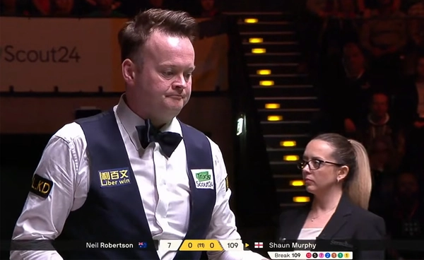 เมอร์ฟี่ ฟอร์มเดือดอัด โรเบิร์ตสัน   ทะลุชิง เยอรมัน มาสเตอร์ส 2026