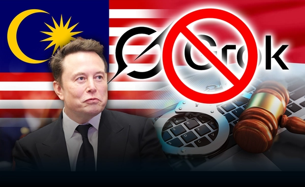 มาเลเซีย–อินโดฯ สั่งแบน Grok ของ "อีลอน มัสก์" หวั่นปั้นสื่ออนาจาร