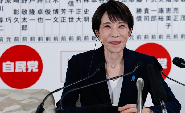 "ทาคาอิจิ" ชนะเลือกตั้งญี่ปุ่นแบบ "แลนด์สไลด์" คว้าที่นั่งได้เพิ่มในสภา