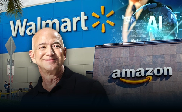 "Amazon" โค่น "Walmart" แชมป์รายได้โลก
