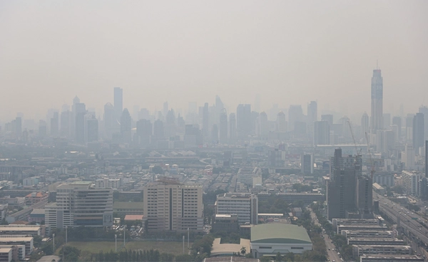 ค่าฝุ่น PM 2.5 วันนี้! "กทม." เกินค่ามาตรฐาน 4 พื้นที่ เช็กเลย