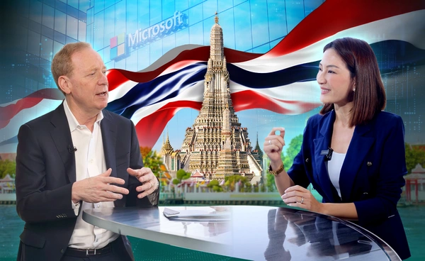 เจาะลึกวิสัยทัศน์ "แบรด สมิธ" แห่ง "Microsoft" กับการลงทุนเพื่อก้าวสำคัญของไทยสู่ฮับ AI ระดับโลก