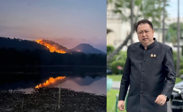 ไฟป่าดงภูหล่นลาม-เสี่ยงระเบิดตกค้าง