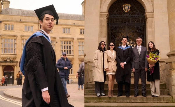 “พีช พชร” คว้าปริญญาโทใบที่ 2 จาก University of Oxford