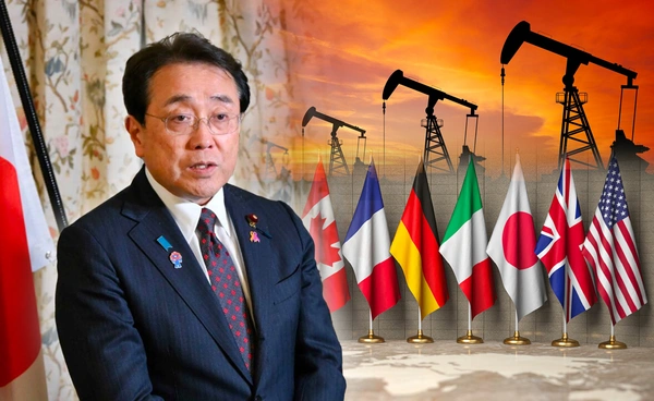 ญี่ปุ่นหนุน" G7-IEA" ระบายน้ำมันจากคลังสำรอง