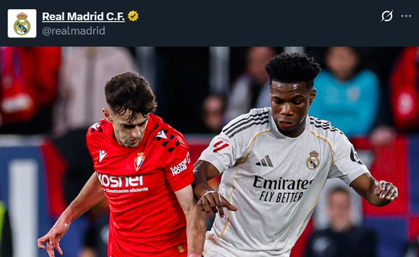 ผลฟุตบอล ลา ลีกา สเปน : เรอัล มาดริด พลิกล็อกพ่าย โอซาซูน่า 1-2 เสี่ยงหล่นจ่าฝูง