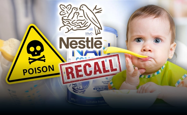 "เนสท์เล่" เรียกคืนนมผงล็อตใหญ่เสี่ยงปนเปื้อนสารพิษ
