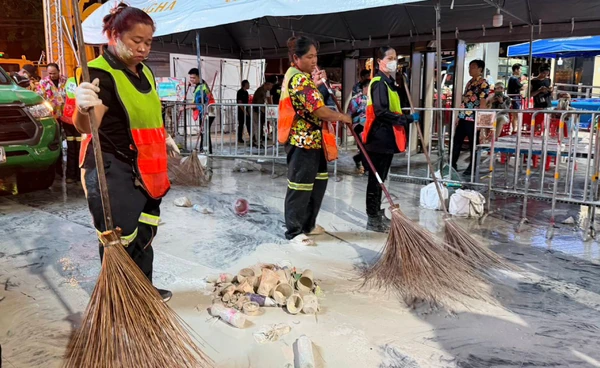กทม.เคลียร์พื้นที่ "ถนนข้าวสาร" พร้อมเปิดให้เล่นน้ำสงกรานต์อีกรอบ