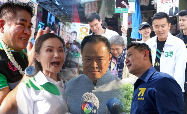 เลือกตั้ง 2569 โค้งกลางมกราคม แข่งชูนโยบายที่ดิน–หนี้–โครงสร้างรัฐ