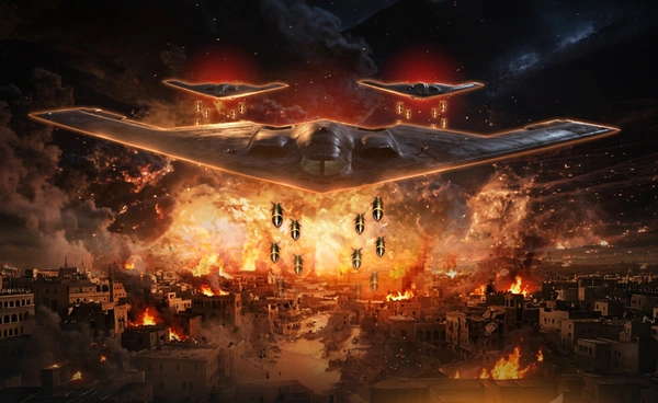 B-2 Spirit อาวุธลับสหรัฐฯ เครื่องบินล่องหนโจมตีข้ามทวีป เจาะบังเกอร์นิวเคลียร์อิหร่าน