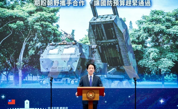 ไล่ ชิง เต๋อ ยืนยันปกป้องอธิปไตยและเพิ่มขีดความสามารถในการป้องกันประเทศ