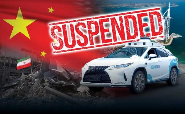 สงครามพ่นพิษ "โรโบแท็กซี่จีน" ถอยทัพดูไบ