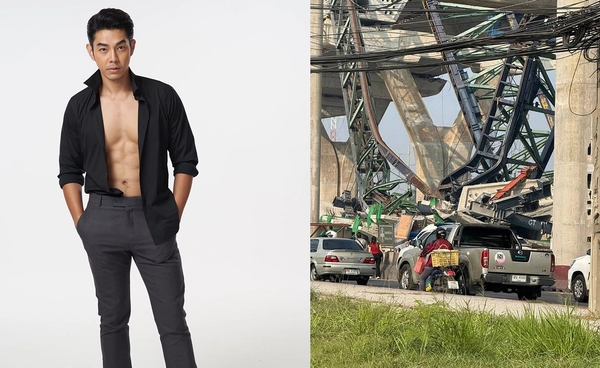 “อาร์ต พศุตม์” โพสต์ภาพเครนพระราม 2 ถล่ม เผยระทึกอยู่ใกล้บ้านแค่เอื้อม