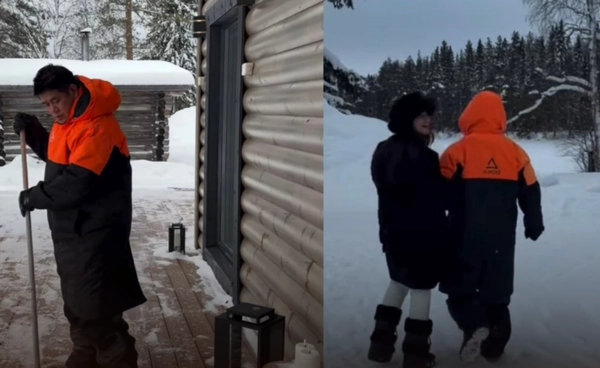 ธรรมนัสพาครอบครัวชมแสงเหนือ พักฟินแลนด์