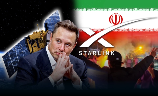 "Starlink" ของ มัสก์ ถูกอิหร่านเดินเกมสกัด