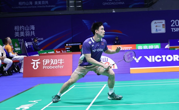 "ทีมแบดหนุ่มไทย" ประเดิมสวย!  คว้าชัยเหนือ มาเก๊า ขาดลอย 5-0