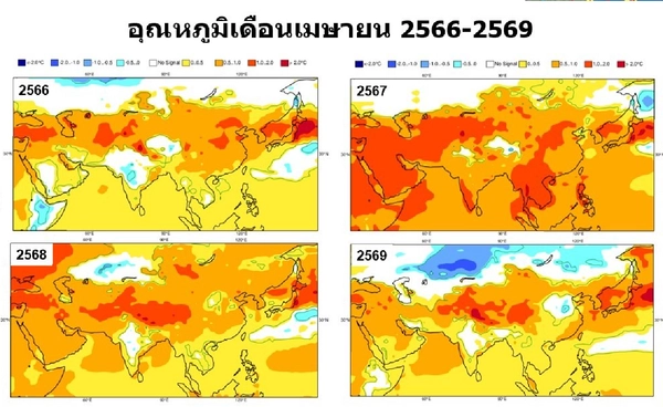 งานวิจัยเตือน! ไทยติดอันดับ 3 ประเทศ ร้อนที่สุดของโลก