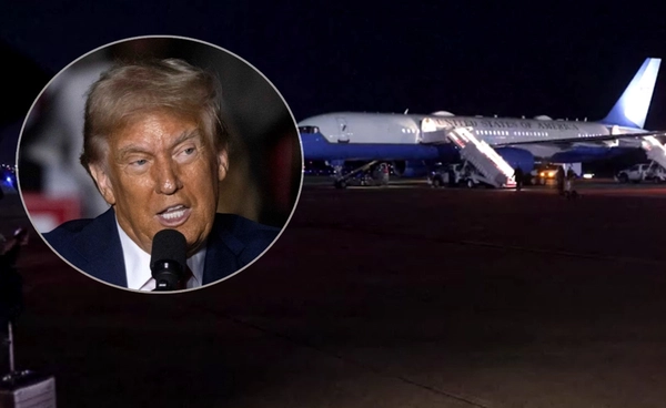 เครื่องบินขัดข้อง! "โดนัลด์ ทรัมป์" วกกลับวอชิงตันไปไม่ถึงเมืองดาวอส