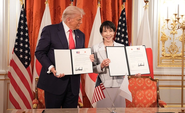 ญี่ปุ่นลงทุนสหรัฐฯ งวดแรก 3.6 หมื่นล้านดอลล์ 