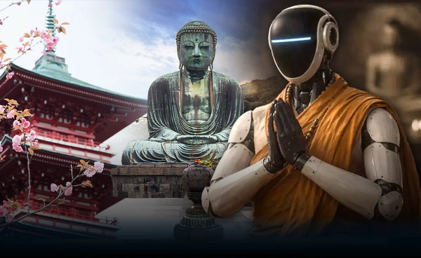 จีวรดิจิทัล! ญี่ปุ่นเปิด "พระหุ่นยนต์ AI" ช่วยงานศาสนพิธี