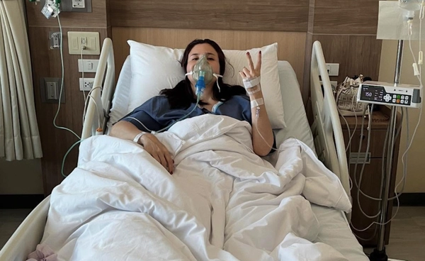 แฟนคลับส่งกำลังใจ "ซีแนม" ปอดติดเชื้อรับปีใหม่ 