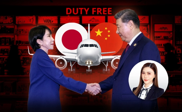 "ญี่ปุ่น" กระอัก ยอดดิวตี้ฟรีดิ่งหนัก เซ่นพิษ ตึงเครียด "จีน" ปม "ไต้หวัน" จับตาเขย่าท่องเที่ยวยาว 