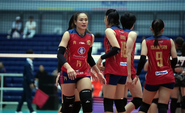 ผลวอลเลย์บอลไทยแลนด์ลีกฯ  สุพรีมฯ โชว์ฟอร์มสมราคา "แชมป์เก่า" ตบชนะ ขอนแก่นสตาร์ ขาดลอย