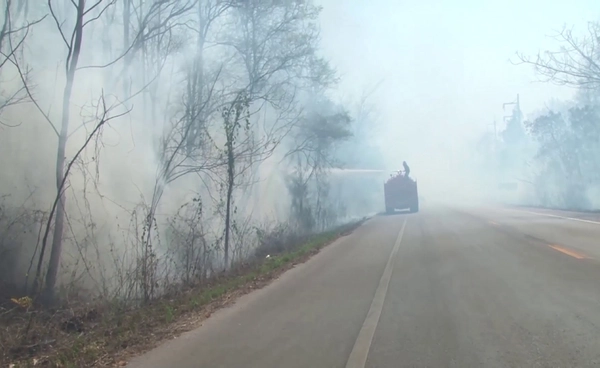 ลำปาง-เชียงใหม่ วิกฤต ไฟป่าโหมหนักแถมดับยาก ทำเมืองจมฝุ่น คุณภาพอากาศเลวร้าย