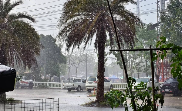 พายุฤดูร้อนถล่มอำเภอวังน้ำเขียวและโคราชหลายพื้นที่  ช่วยเพิ่มน้ำในเขื่อนเเล็กน้อย 