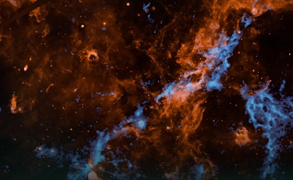NASA เปิดภาพ “ธารน้ำแข็งต่างดาว” เผยต้นกำเนิดน้ำในเอกภพ