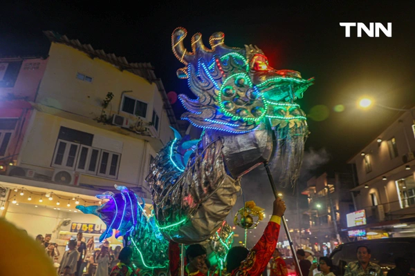 รูป-เช็กอินตรุษจีนบรรทัดทอง 2026 ชมมังกรทอง 30 เมตร-ล่าแต้มมงคลแลกอั่งเปา จัดเต็มความเฮงถึง 22 ก.พ. 69-22