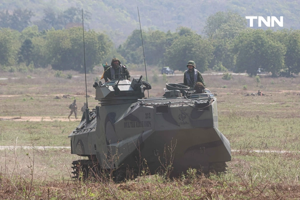 รูป-"ไทย-สหรัฐฯ-เกาหลีใต้-สิงคโปร์" ฝึกร่วมผสม คอบร้าโกลด์ 2026 ยกพลขึ้นบก โชว์ศักยภาพกำลังรบ 4 ชาติ-18