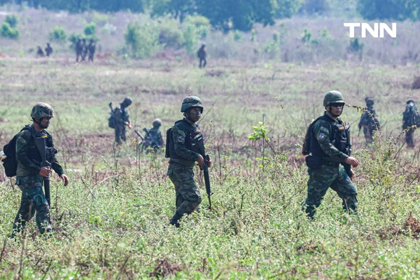 รูป-"ไทย-สหรัฐฯ-เกาหลีใต้-สิงคโปร์" ฝึกร่วมผสม คอบร้าโกลด์ 2026 ยกพลขึ้นบก โชว์ศักยภาพกำลังรบ 4 ชาติ-20