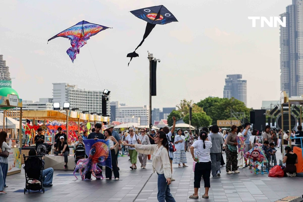 รูป-เล่นว่าวริมแม่น้ำเจ้าพระยา ICONSIAM SUMMER KITE PLAYGROUND 2026 สนุกกับว่าวหลากสีสันตลอด 10 วันเต็ม-12