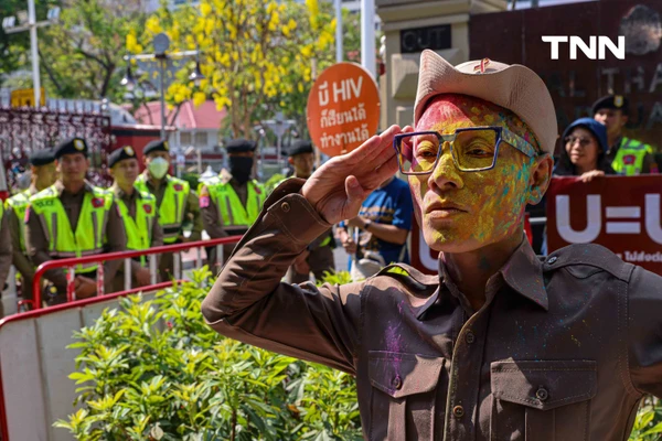 รูป-"มีเชื้อ HIV ก็เป็นตำรวจได้" ภาคประชาชนรวมตัวยื่นหนังสือถึง สตช. ย้ำหลักการต้องหยุดเลือกปฏิบัติ-13