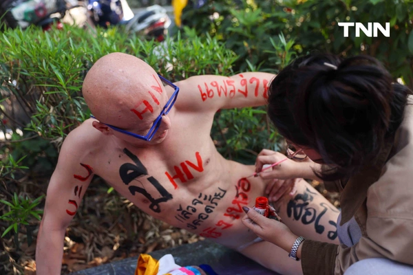 รูป-"มีเชื้อ HIV ก็เป็นตำรวจได้" ภาคประชาชนรวมตัวยื่นหนังสือถึง สตช. ย้ำหลักการต้องหยุดเลือกปฏิบัติ-4