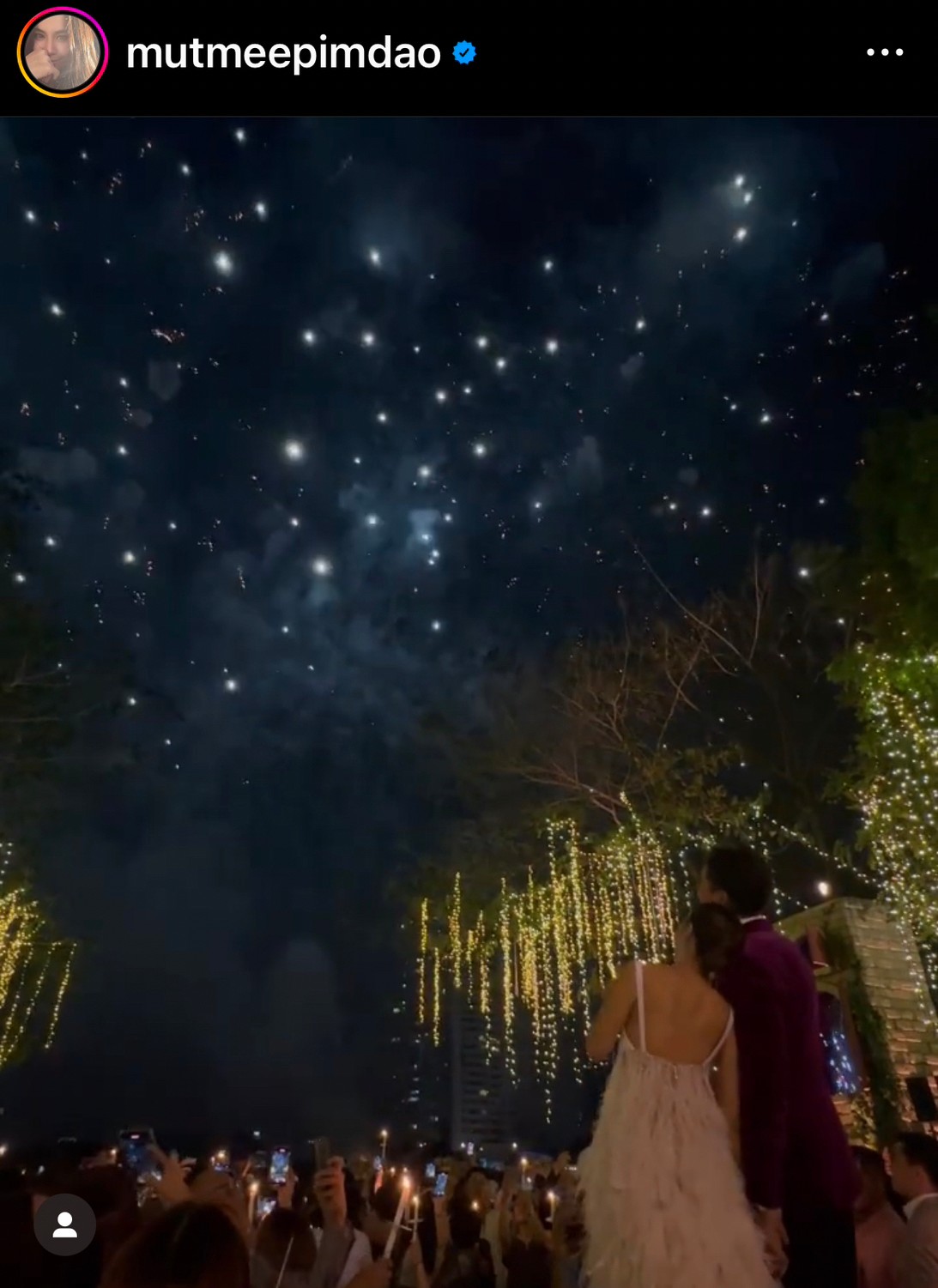 ภาพบรรยากาศงานช่วงเย็น อนันดา-ณิชชา พิธีฉลองมงคลสมรสแสนหวาน 