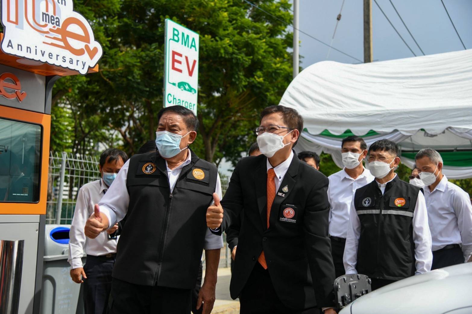 MEA จับมือ กทม. เปิดให้บริการ EV Charging Station ที่ สวนเบญจกิติ MEA จับมือ กทม. เปิดให้บริการ EV Charging Station ที่ สวนเบญจกิติ