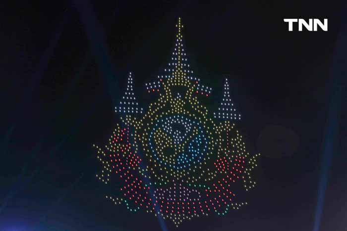 แสดงโดรนงานมหรสพสมโภช เฉลิมพระเกียรติพระบาทสมเด็จพระเจ้าอยู่หัว แสดงโดรนงานมหรสพสมโภช เฉลิมพระเกียรติพระบาทสมเด็จพระเจ้าอยู่หัว