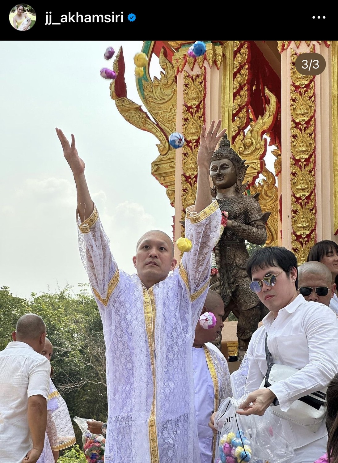 จั๊กจั่น อคัมย์สิริ ขอเป็นนางฟ้า รำหน้านาค เค วัฒนา บวชเรียบง่าย