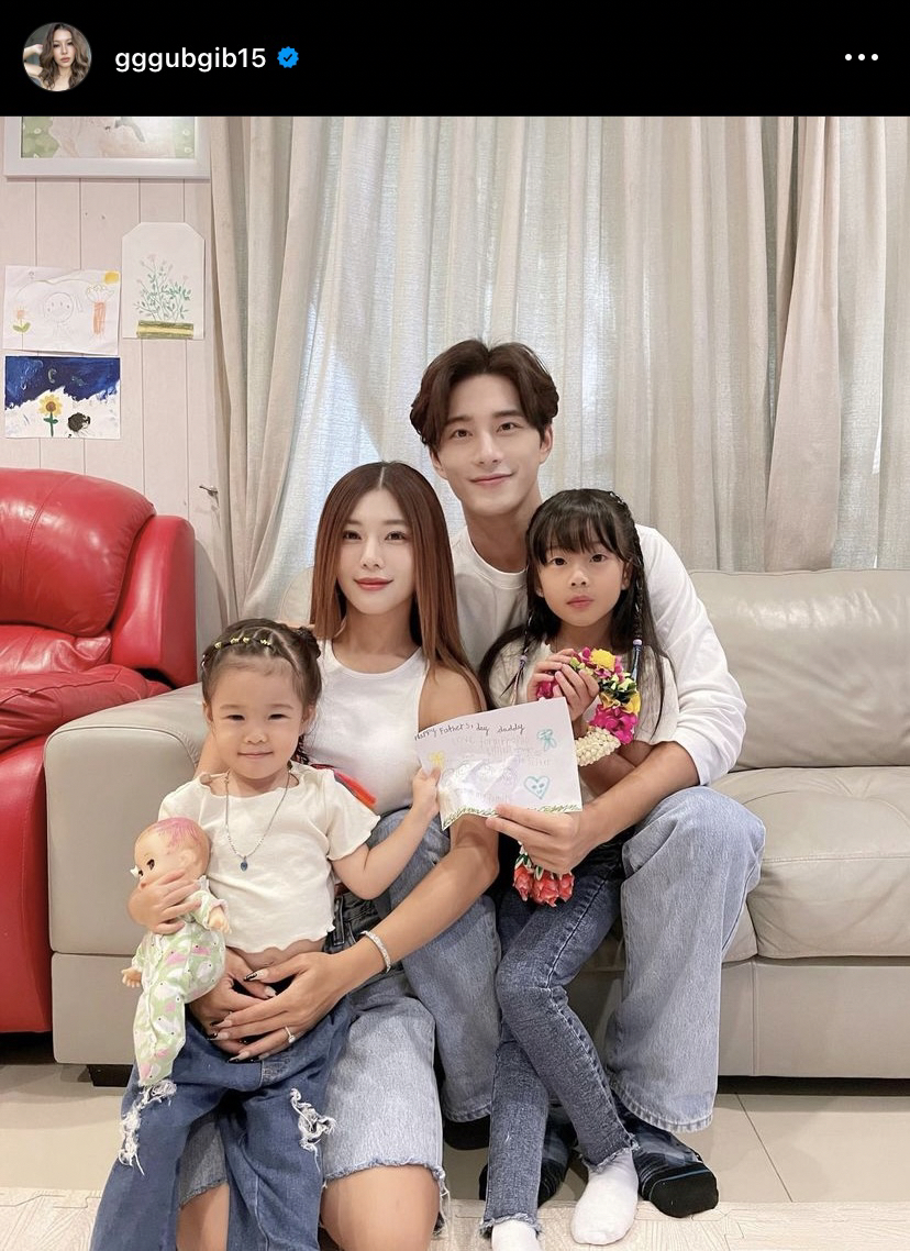 เปิดภาพโมเมนต์วันพ่อสุดน่ารัก ของครอบครัว บี้-กุ๊บกิ๊บ