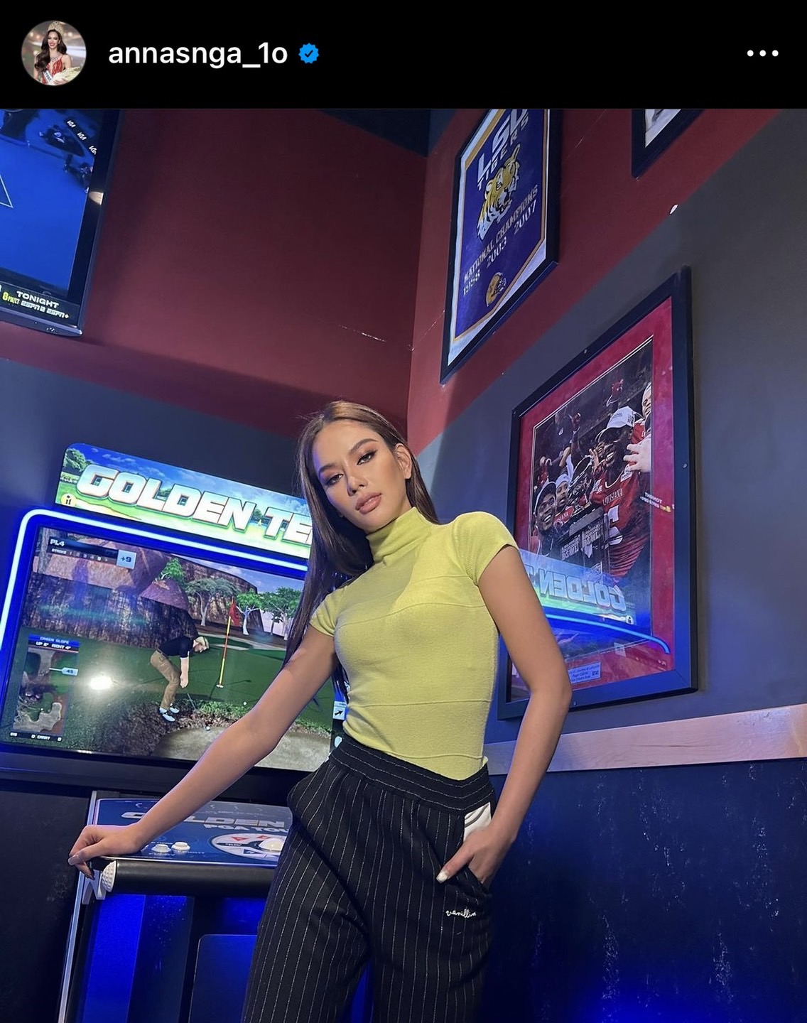 สวยสะพรั่ง แอนนา เสือ ใส่ชุดกี่เพ้าแดง งามสง่ารับตรุษจีน!!