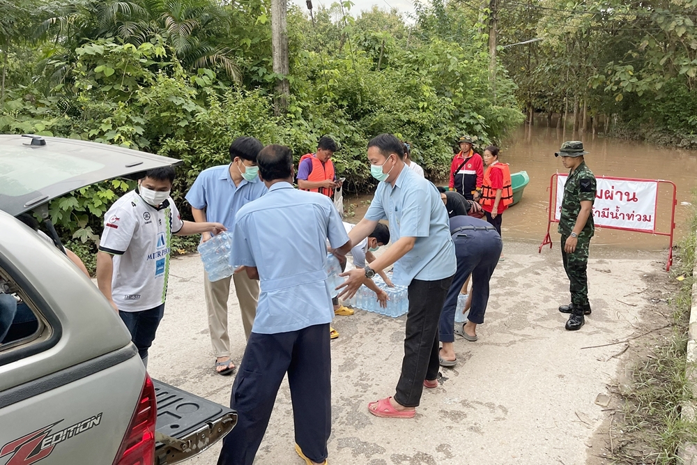 ซีพีเอฟจิตอาสา ส่งมอบอาหารสู้ภัยน้ำท่วมให้ชาวจังหวัดเลยอย่างต่อเนื่อง