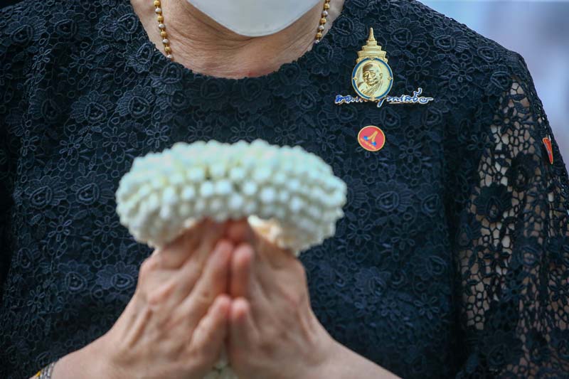 เปิดภาพบรรยากาศเคลื่อนสรีระ สมเด็จพระวันรัต วัดบวรนิเวศราชวรวิหาร