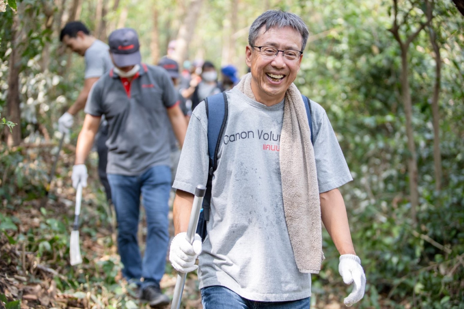 แคนนอนอาสาครั้งที่ 32 - Forest for Life คืนชีวิตให้ผืนป่า ดูแลสัตว์ป่าที่นครนายก