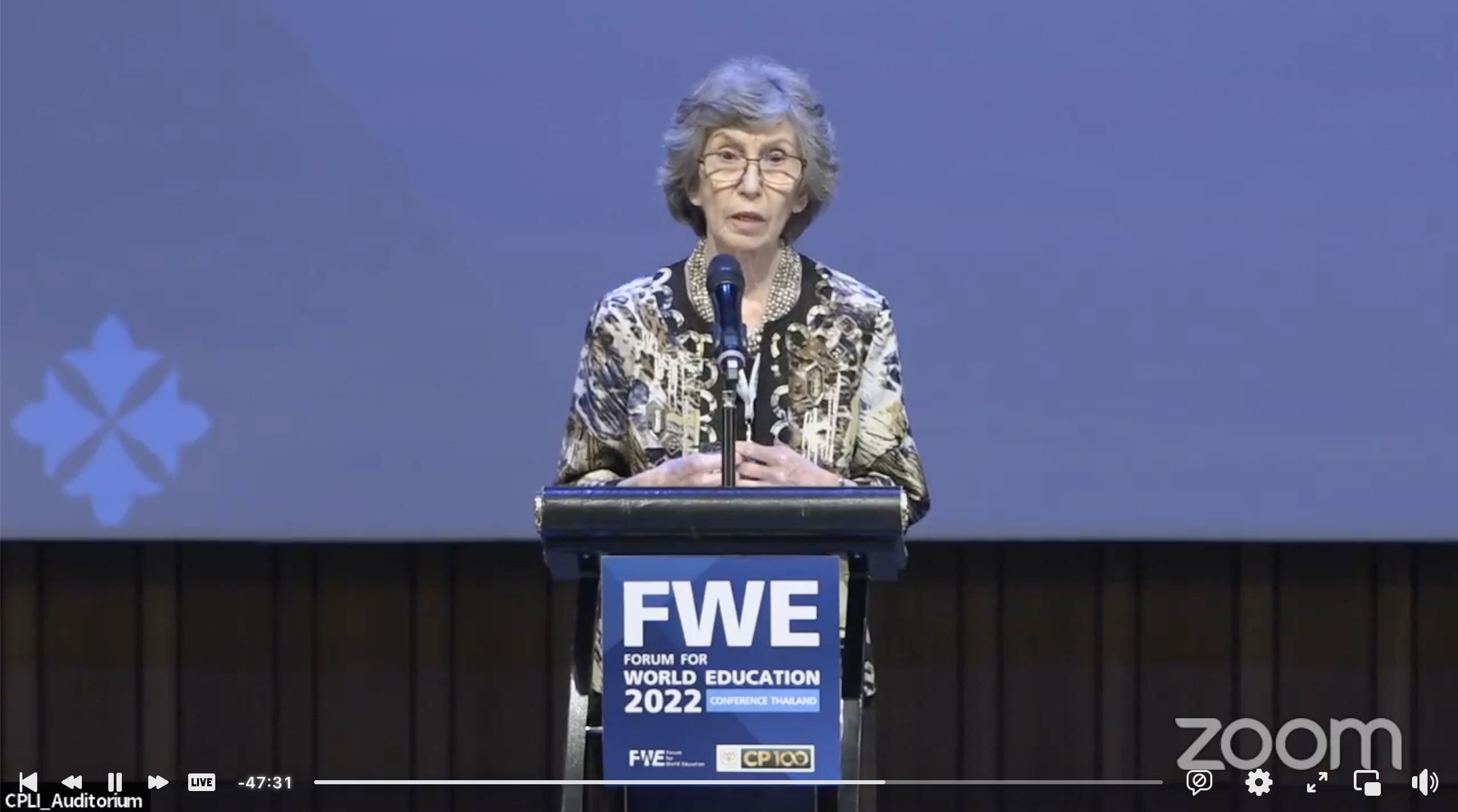 FWE ร่วมเครือซีพี เปิดเวทีการประชุมด้านการศึกษาระดับโลก “Forum for World Education 2022”